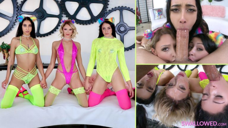 Emma Hix - Emma Hix, Avi Love And Kiarra Kai In An All Oral Sex Set! - photo 1 of 1