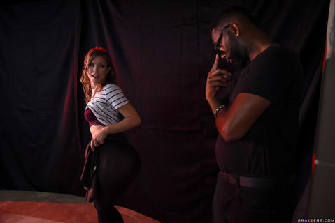 Ella Nova - Ella Nova Pantyhose Are Pulled Down So That He Can Fuck Her Asshole! - photo 1 of 1