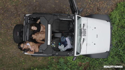 Vienna Black - Vienna Black, Sofie Reyez, Serena Santos Having Sex In A Jeep! - photo 1 of 1