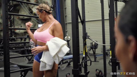 Aubrey Black - Aubrey Black Has Maddy Black Licking Up Her Sweat! - photo 1 of 1