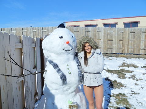 Val Dodds - Val Dodds Posing Nude With A Snowman! - photo 4 of 16