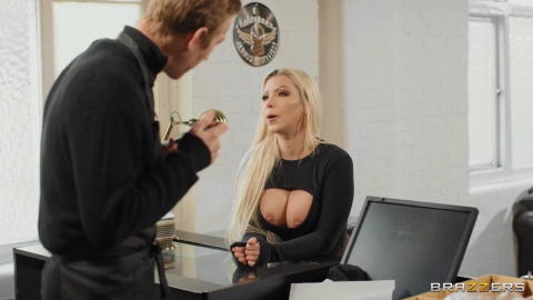 Barbie Sins - Barbie Sins And Danny D Fucking At The Cafe! - photo 1 of 1