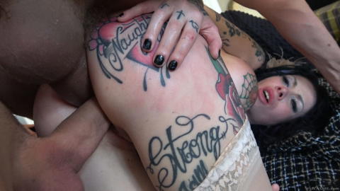 Megan Inky - Megan Inky In Her Best Lingerie Doing A Double Penetration Sex Scene! - photo 21 of 24
