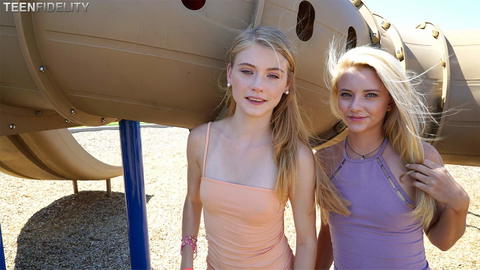Hannah Hays - Hannah Hays Warms Up With Another Petite Blonde! - photo 5 of 18