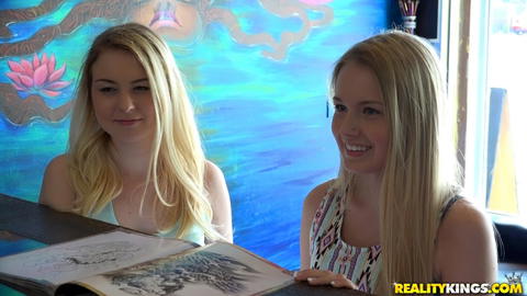 Scarlett Sage - Scarlett Sage Tattoo Shop Sex For Money Pictures! - photo 1 of 1