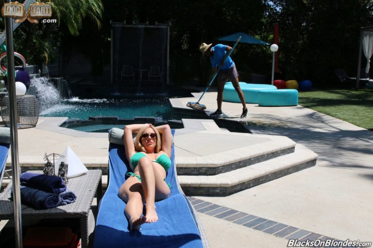 Savannah Bond - Savannah Bond Takes On The Pool Guys BBC! - photo 1 of 1