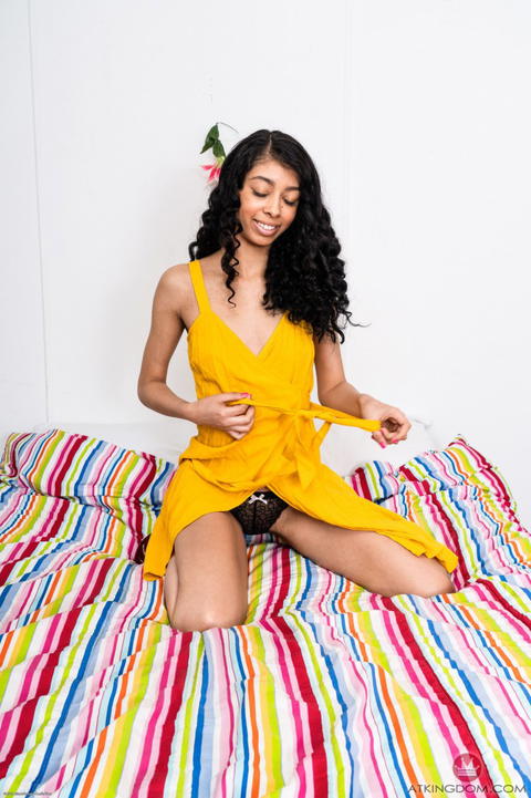 Jada Doll - Jada Doll Drops Her Yellow Dress And Little Panties! - photo 1 of 1